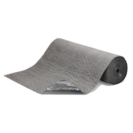 Pig Packaging Absorbent with Liquid-Proof Backing, Heavyweight, 31in W x 75' L, 1 roll PKG007